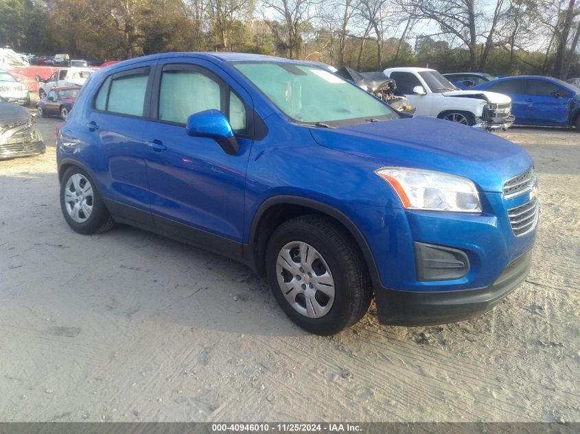 2016 CHEVROLET TRAX