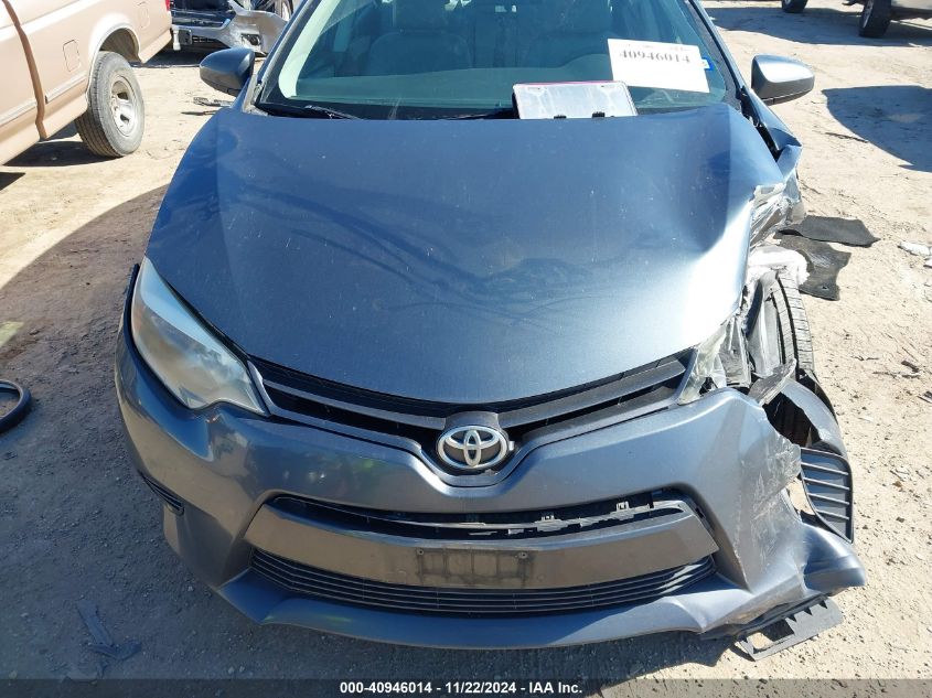 2016 TOYOTA COROLLA LE - 5YFBURHE1GP562376