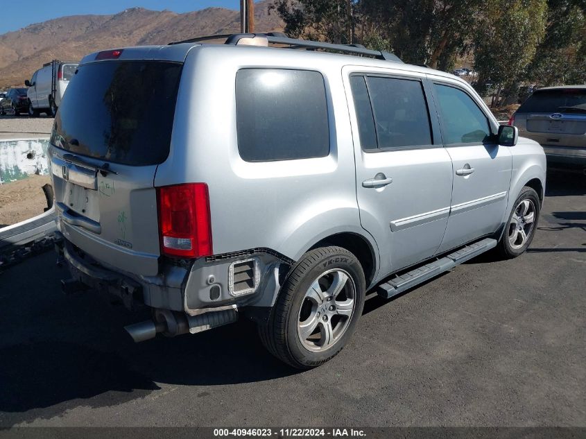 2015 Honda Pilot Ex-L VIN: 5FNYF4H52FB045184 Lot: 40946023