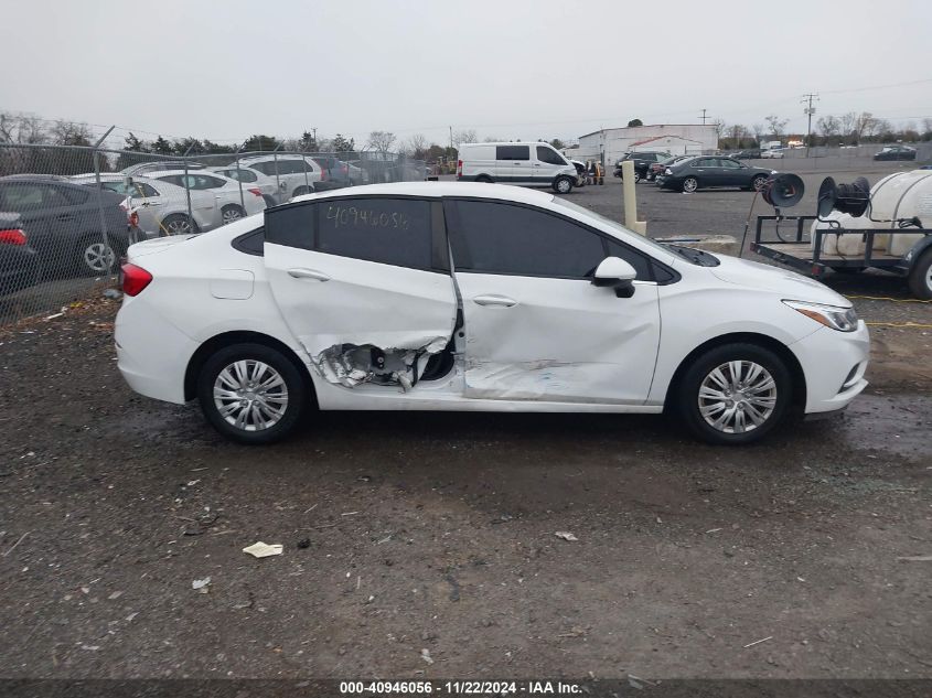 2018 Chevrolet Cruze Ls Auto VIN: 1G1BC5SM5J7125039 Lot: 40946056