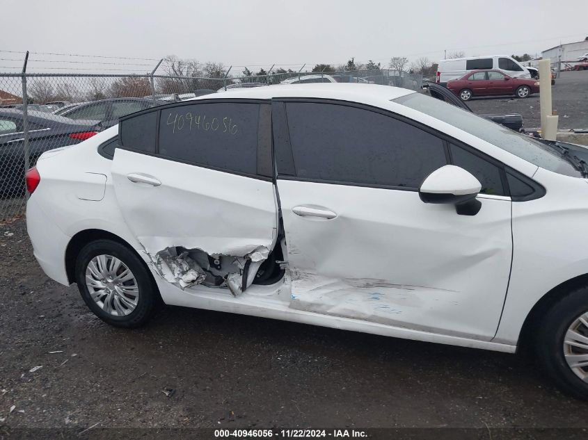 2018 Chevrolet Cruze Ls Auto VIN: 1G1BC5SM5J7125039 Lot: 40946056