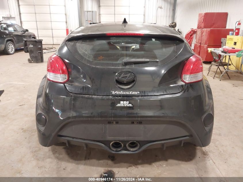 2016 Hyundai Veloster Turbo VIN: KMHTC6AE4GU272146 Lot: 40946174