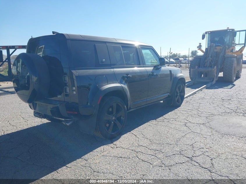 Vin: saleweee1p2242664, lot: 41435968, land rover defender 110 carpathian edition/110 v8 20234