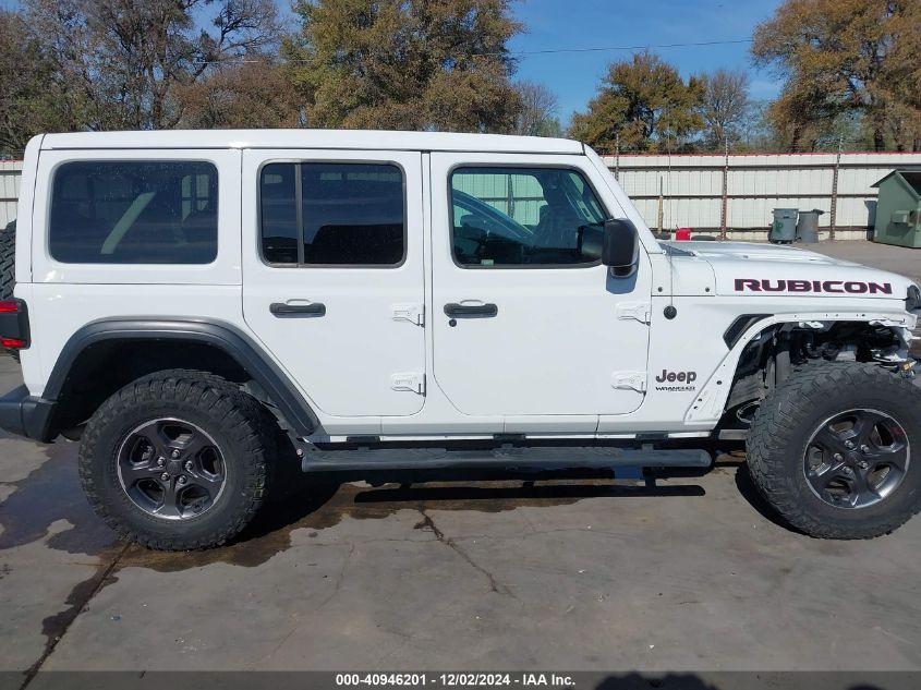 2019 Jeep Wrangler Unlimited Rubicon 4X4 VIN: 1C4HJXFG3KW606096 Lot: 40946201