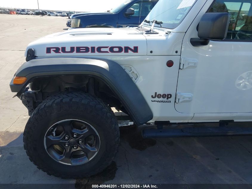 2019 Jeep Wrangler Unlimited Rubicon 4X4 VIN: 1C4HJXFG3KW606096 Lot: 40946201