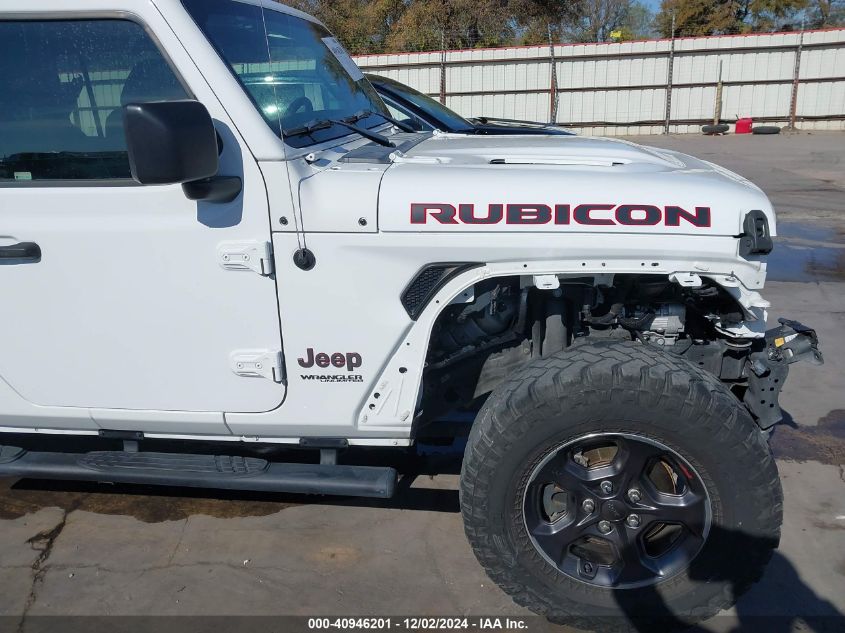 2019 Jeep Wrangler Unlimited Rubicon 4X4 VIN: 1C4HJXFG3KW606096 Lot: 40946201