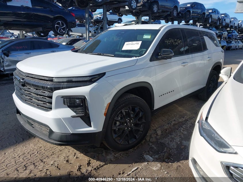 Vin: 1gnereksxrj175524, lot: 41436064, chevrolet traverse fwd ls 20242