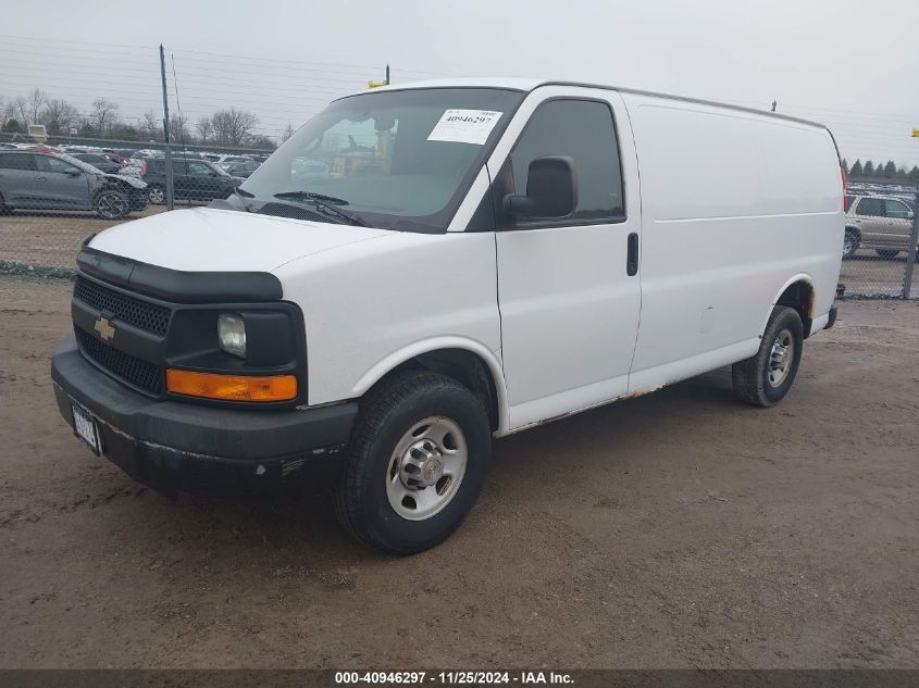 VIN 1GCWGFBA5D1117121 2013 Chevrolet Express 2500,... no.2