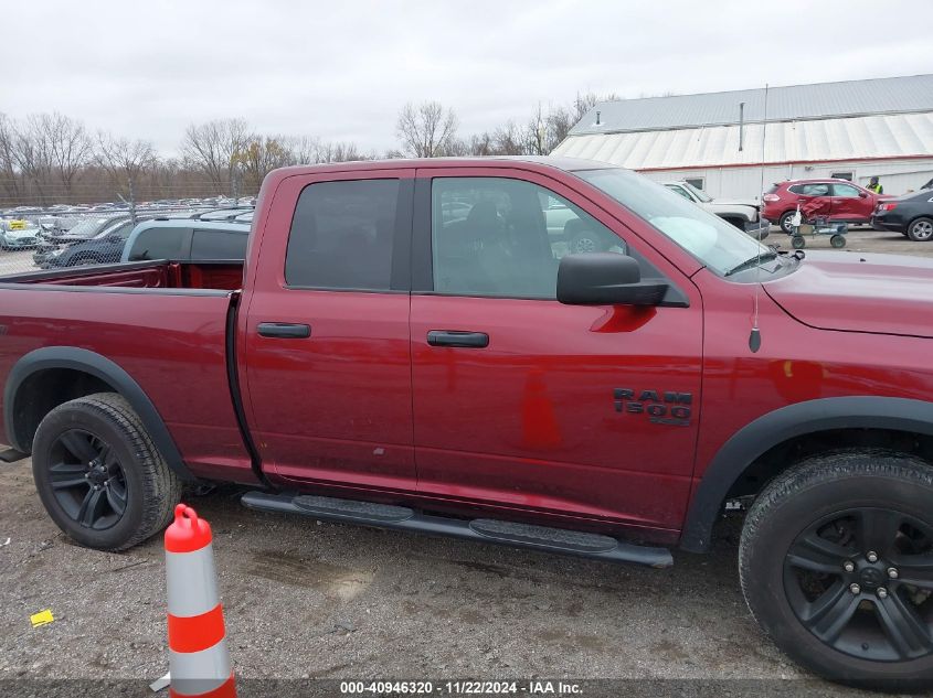 2021 Ram 1500 Classic Warlock 4X4 6'4 Box VIN: 1C6RR7GG8MS501860 Lot: 40946320