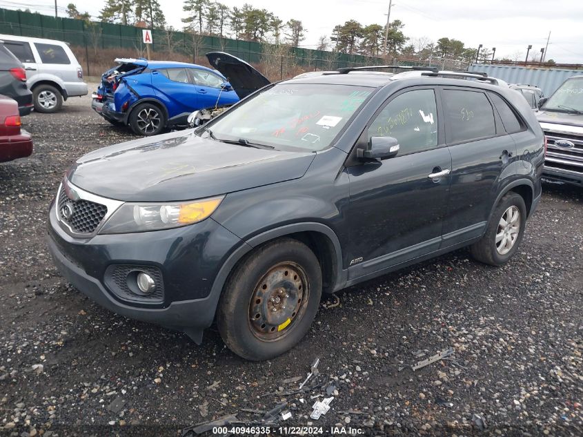 2013 KIA SORENTO LX - 5XYKTCA60DG336560