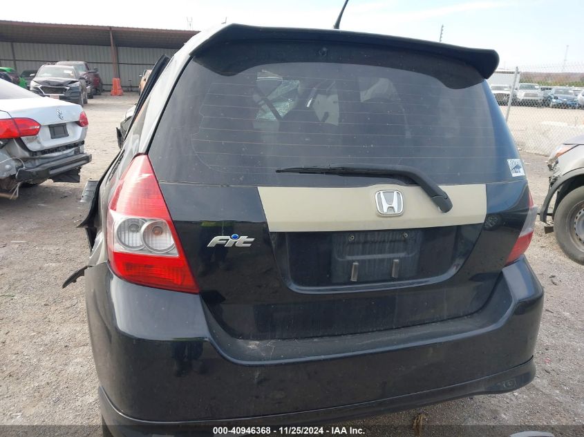 2008 Honda Fit Sport VIN: JHMGD38668S047061 Lot: 40946368