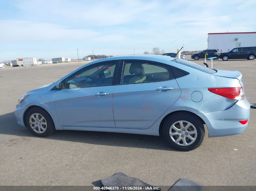 VIN KMHCT4AE0EU674263 2014 Hyundai Accent, Gls no.14