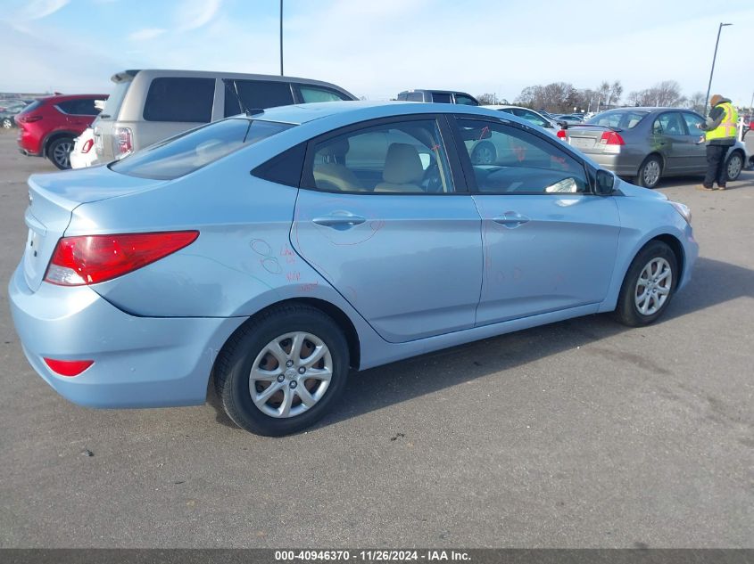 VIN KMHCT4AE0EU674263 2014 Hyundai Accent, Gls no.4