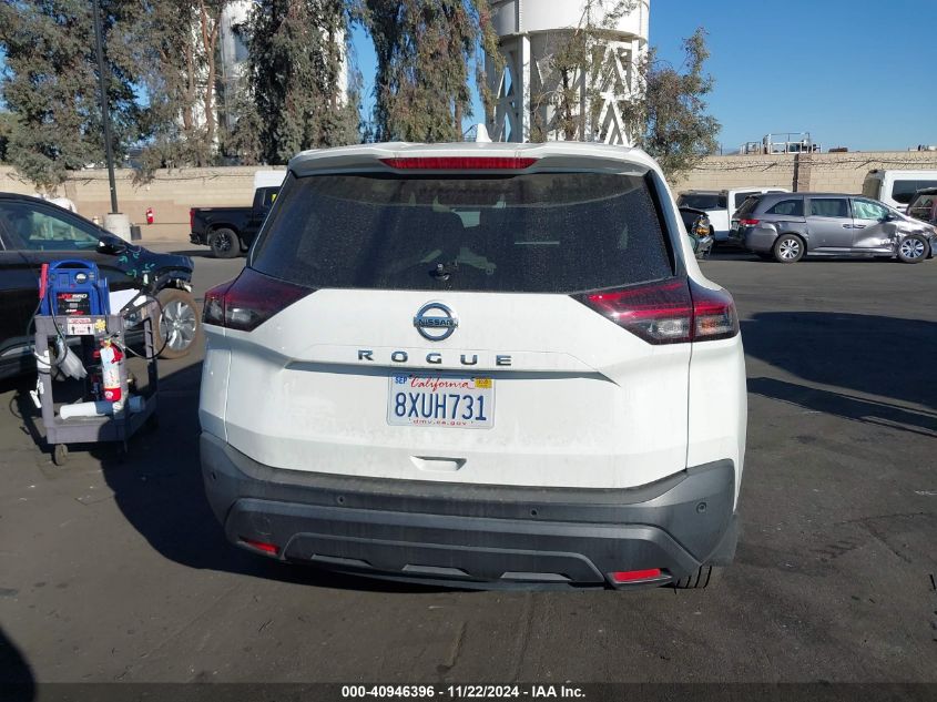 2021 Nissan Rogue S Fwd VIN: 5N1AT3AA5MC809224 Lot: 40946396