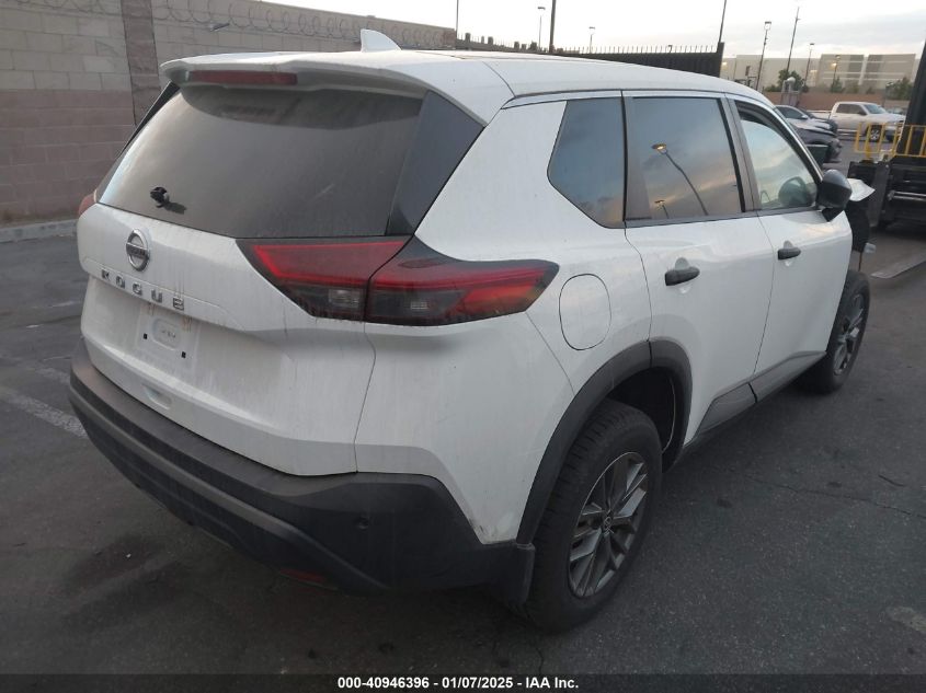 VIN 5N1AT3AA5MC809224 2021 Nissan Rogue, S Fwd no.4