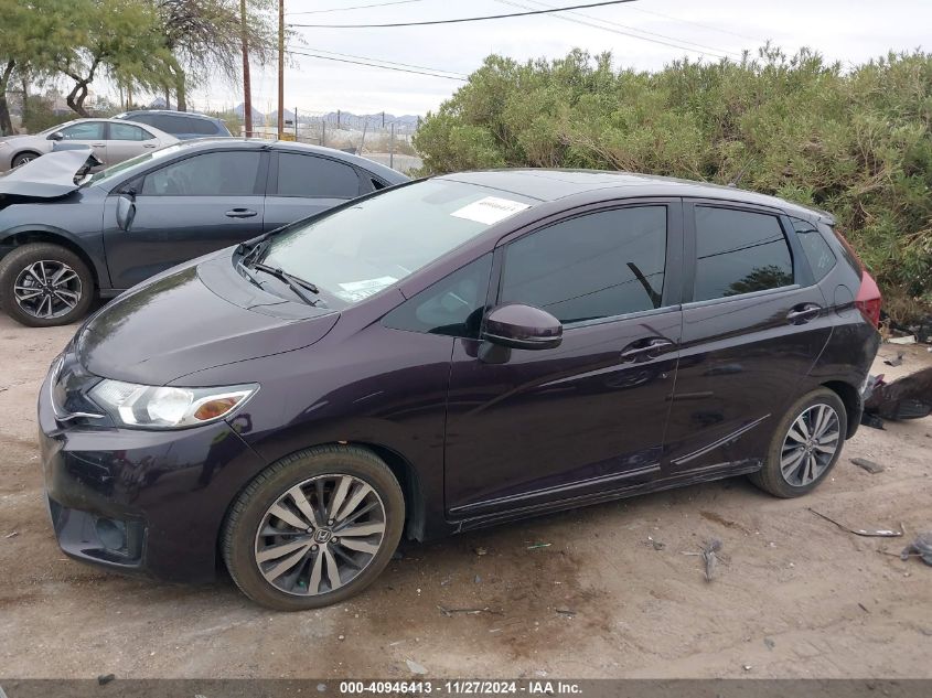 2015 Honda Fit Ex/Ex-L VIN: 3HGGK5H81FM766861 Lot: 40946413