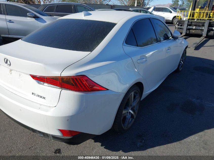 VIN JTHBA1D20H5045640 2017 Lexus IS, 200T no.4