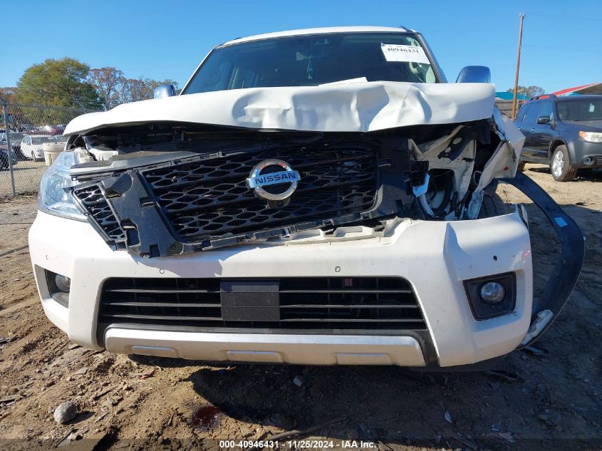 2018 Nissan Armada Platinum VIN: JN8AY2NF8JX300095 Lot: 40946431