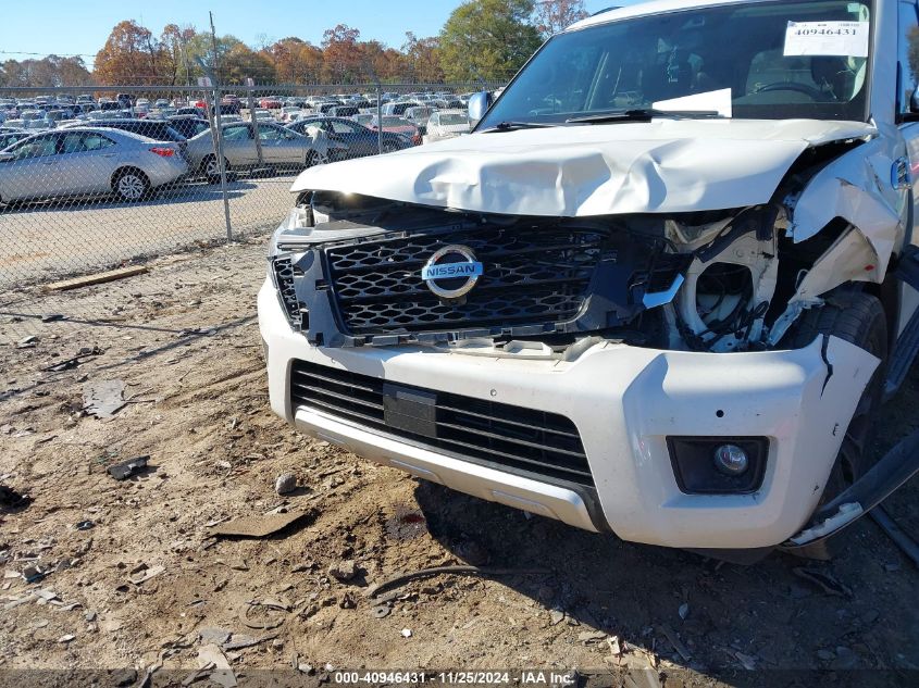 2018 Nissan Armada Platinum VIN: JN8AY2NF8JX300095 Lot: 40946431