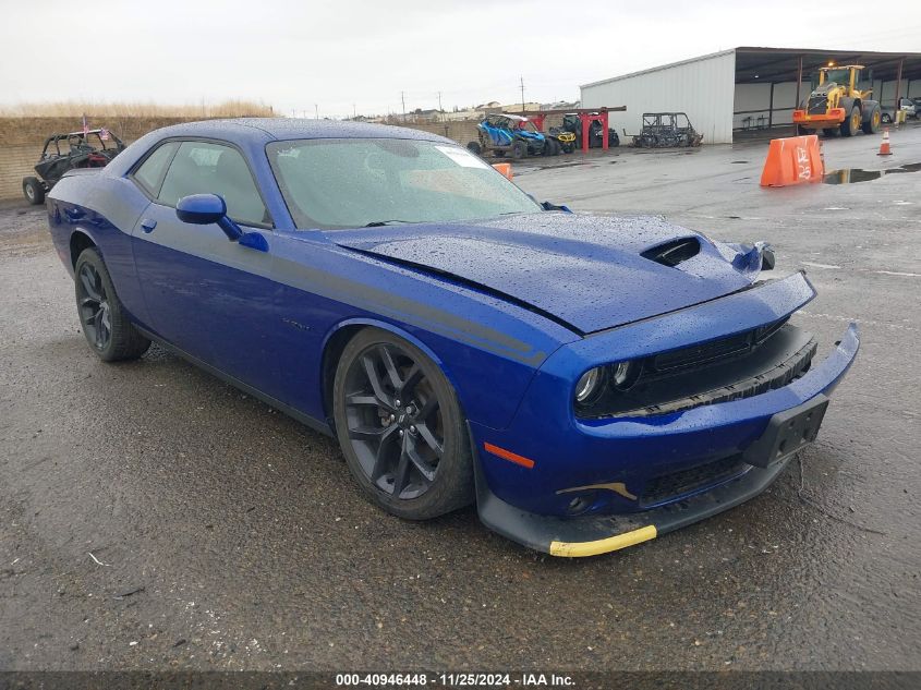 VIN 2C3CDZBT3MH507820 2021 DODGE CHALLENGER no.1