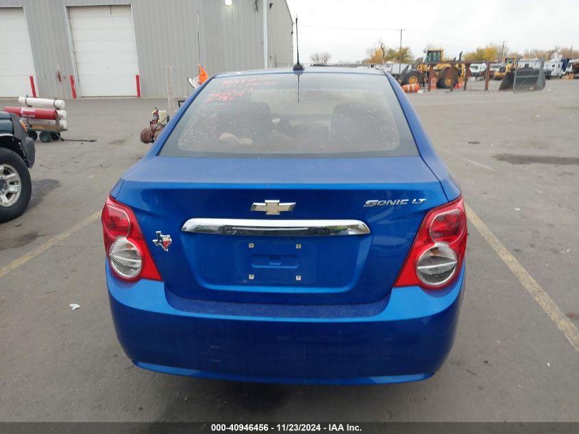 2016 Chevrolet Sonic Lt Auto VIN: 1G1JC5SH7G4185639 Lot: 40946456