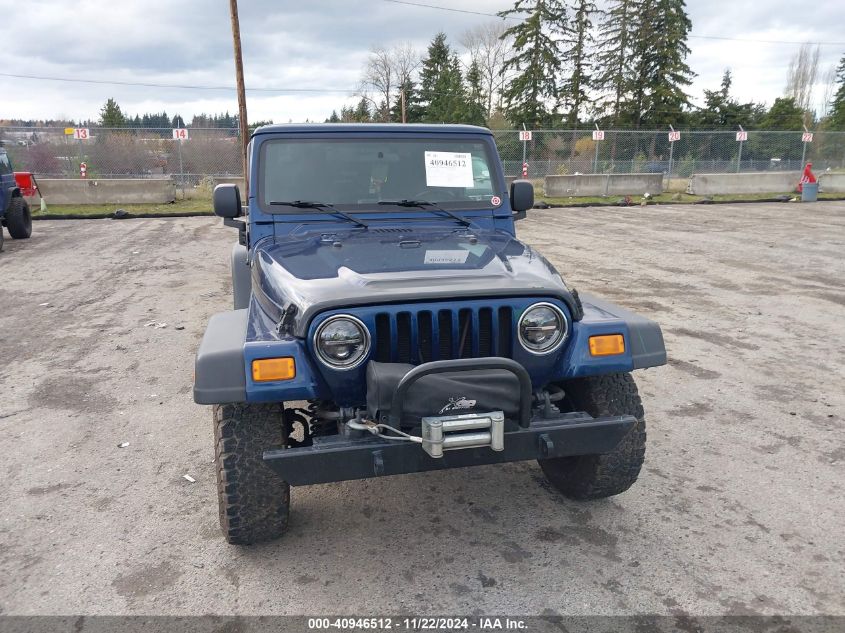 2003 Jeep Wrangler X VIN: 1J4FA39S03P350103 Lot: 40946512