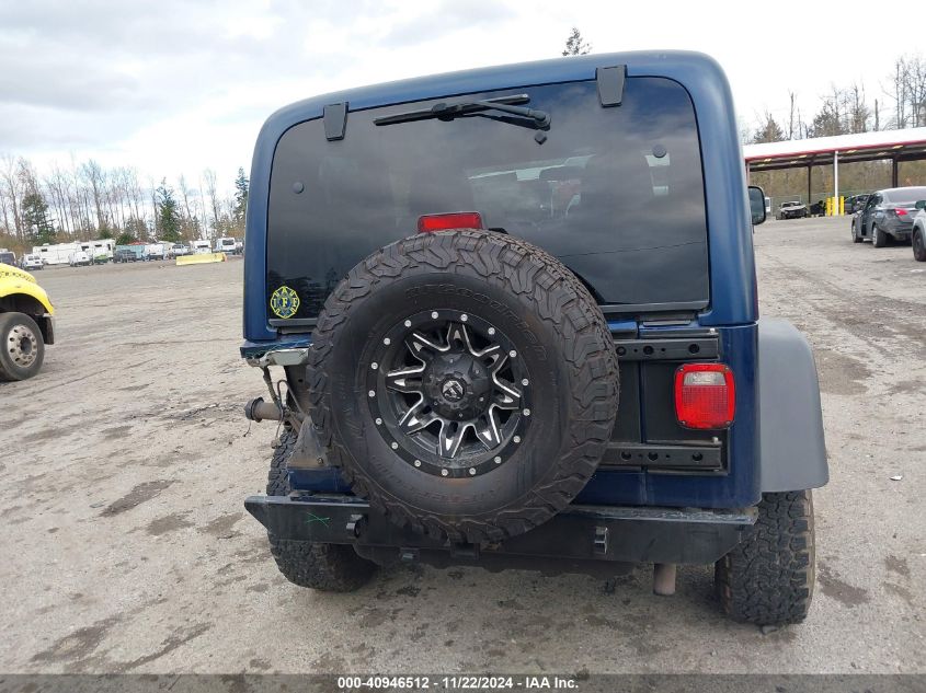 2003 Jeep Wrangler X VIN: 1J4FA39S03P350103 Lot: 40946512