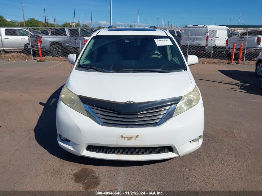 2011 Toyota Sienna Xle V6/Xle V6 Auto Access Seat VIN: 5TDYK3DC3BS070076 Lot: 40946545