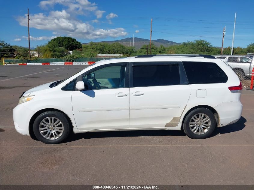 2011 Toyota Sienna Xle V6/Xle V6 Auto Access Seat VIN: 5TDYK3DC3BS070076 Lot: 40946545