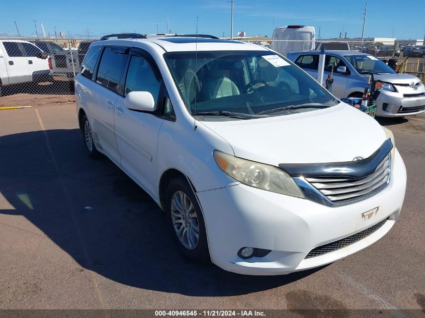 2011 Toyota Sienna Xle V6/Xle V6 Auto Access Seat VIN: 5TDYK3DC3BS070076 Lot: 40946545