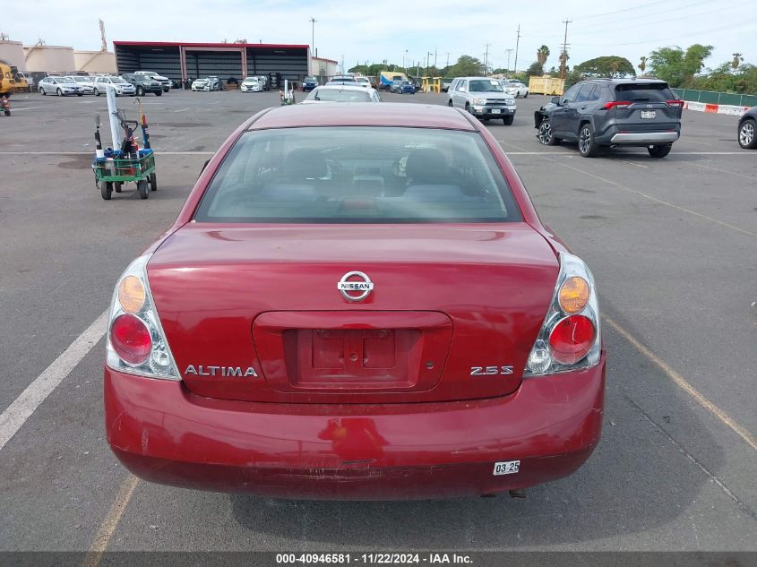 2003 Nissan Altima 2.5 S VIN: 1N4AL11D13C146581 Lot: 40946581