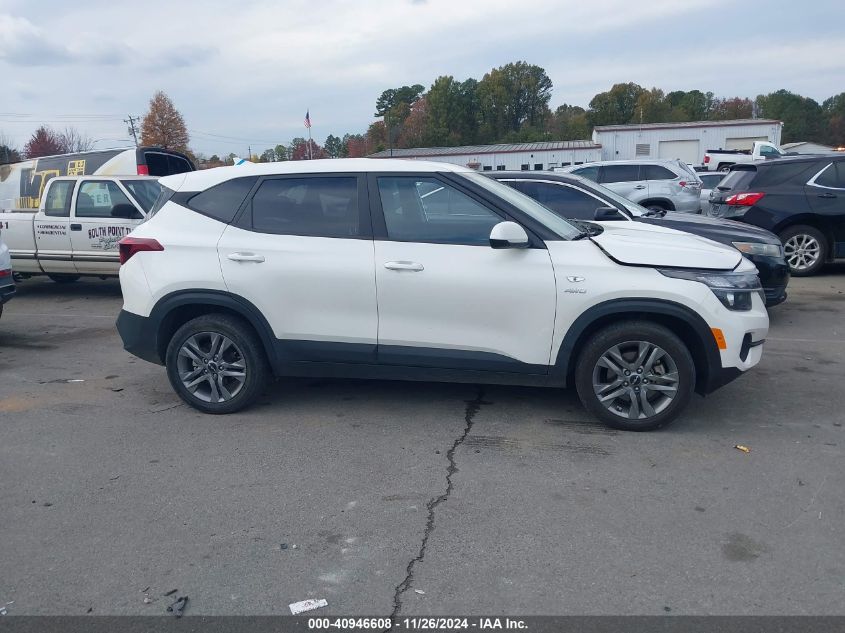 2022 Kia Seltos Lx VIN: KNDEPCAA0N7280513 Lot: 40946608