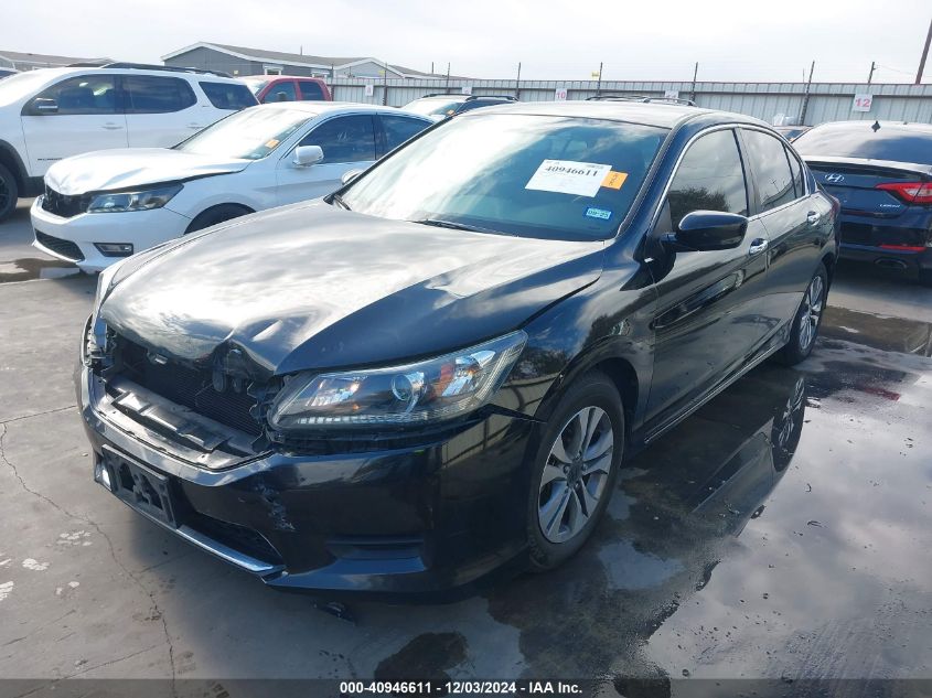 VIN 1HGCR2F30EA017223 2014 Honda Accord, LX no.2