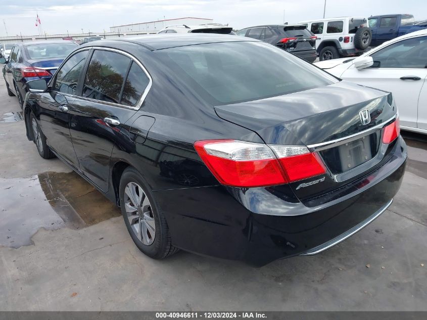 VIN 1HGCR2F30EA017223 2014 Honda Accord, LX no.3