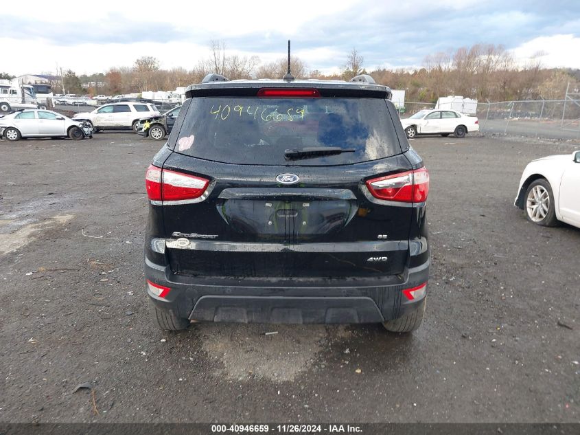 2020 Ford Ecosport Se VIN: MAJ6S3GL3LC330293 Lot: 40946659