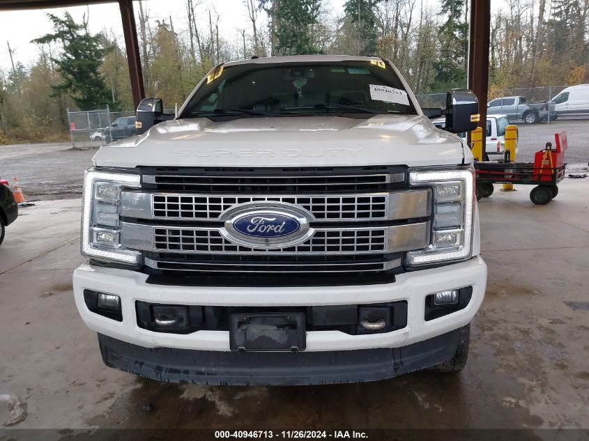 2017 Ford F-350 Platinum VIN: 1FT8W3BT7HEE39334 Lot: 40946713