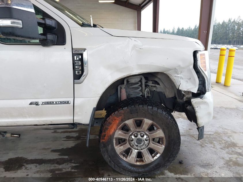 2017 Ford F-350 Platinum VIN: 1FT8W3BT7HEE39334 Lot: 40946713