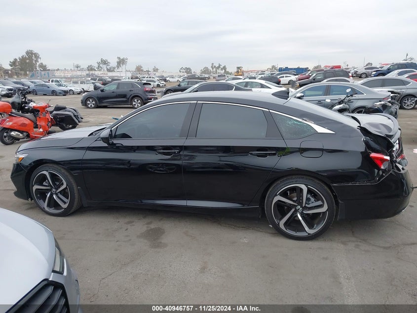 2022 HONDA ACCORD VIN: 1HGCV1F33NA013298