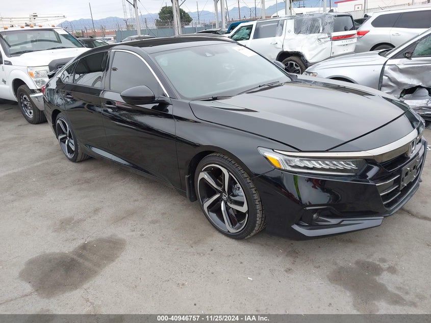 2022 HONDA ACCORD VIN: 1HGCV1F33NA013298
