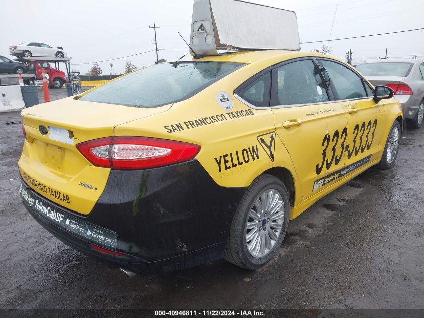 VIN 3FA6P0LU8DR229235 2013 FORD FUSION HYBRID no.4