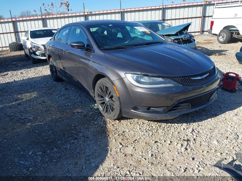 VIN 1C3CCCBB8FN685966 2015 Chrysler 200, S no.1