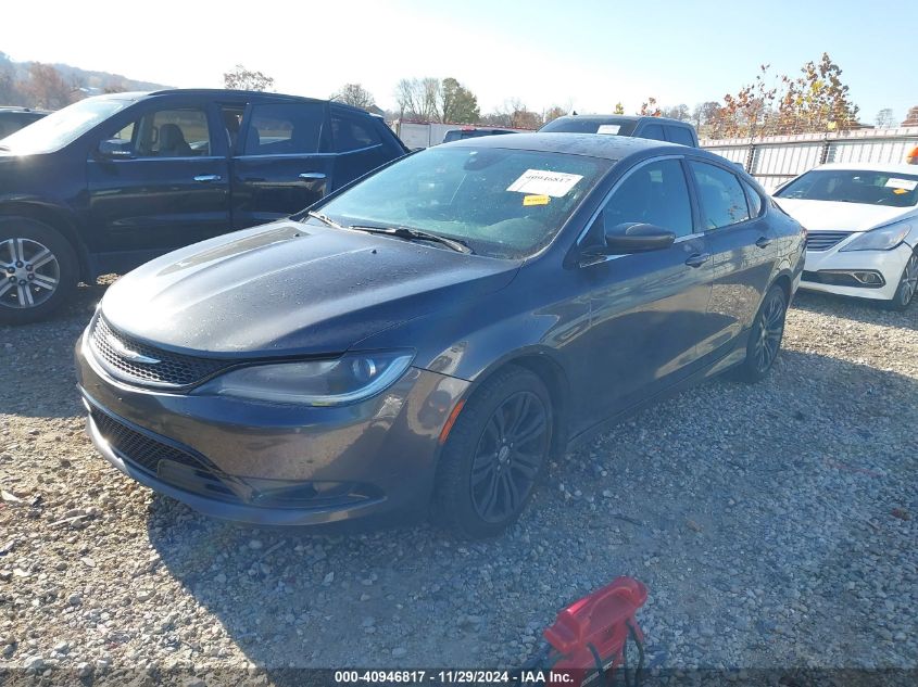 VIN 1C3CCCBB8FN685966 2015 Chrysler 200, S no.2