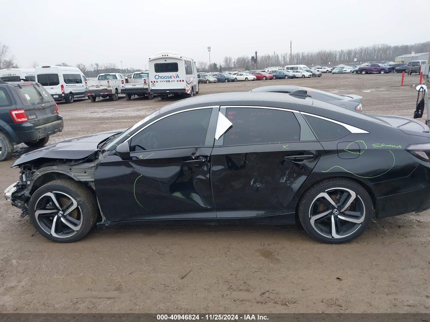 2022 HONDA ACCORD VIN: 1HGCV1F48NA035466