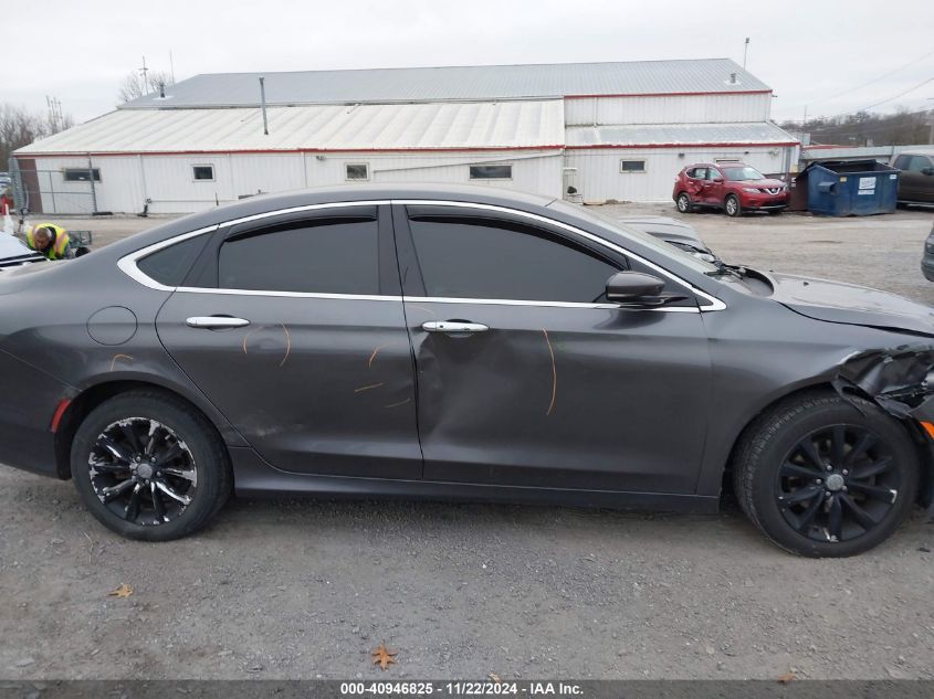 2015 Chrysler 200 C VIN: 1C3CCCCB2FN559522 Lot: 40946825