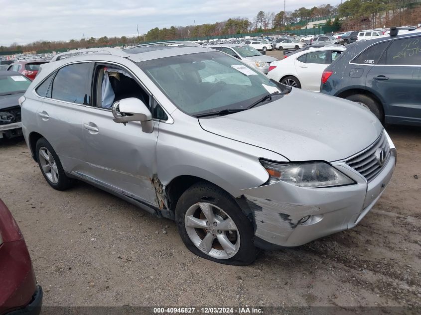 VIN 2T2BK1BA0FC275926 2015 Lexus RX, 350 no.1