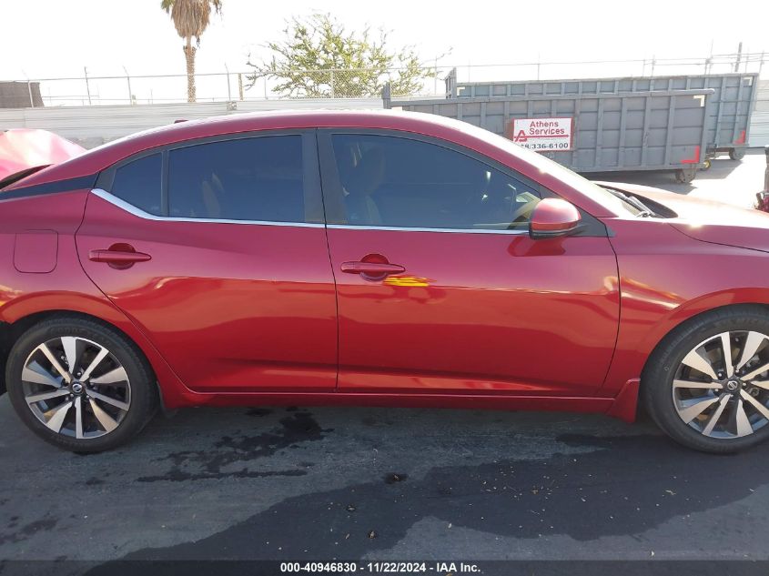 2020 Nissan Sentra Sv Xtronic Cvt VIN: 3N1AB8CV2LY244332 Lot: 40946830