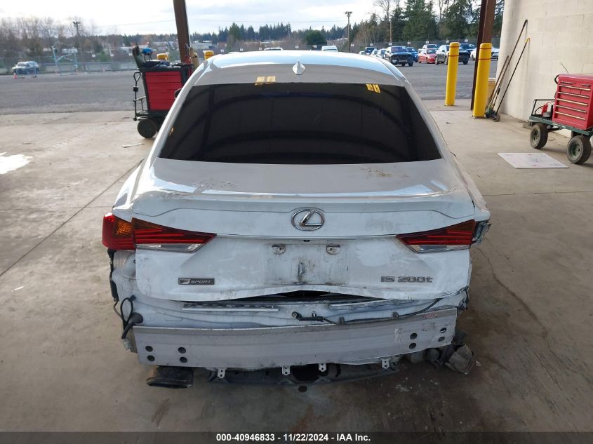 2017 Lexus Is 200T VIN: JTHBA1D2XH5042941 Lot: 40946833