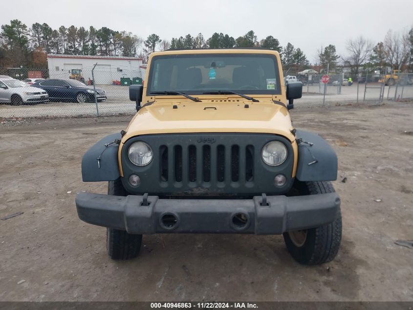 2014 Jeep Wrangler Unlimited Sport VIN: 1C4BJWDG0EL134030 Lot: 40946863