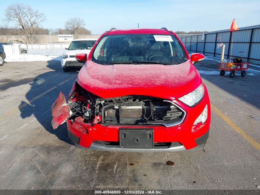 2019 Ford Ecosport Titanium VIN: MAJ6S3KL8KC271182 Lot: 40946900