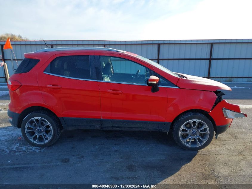 2019 Ford Ecosport Titanium VIN: MAJ6S3KL8KC271182 Lot: 40946900